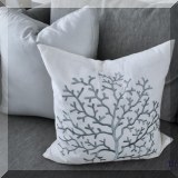 D40. Decorative down pillows 